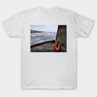 Harbour View of the Northumberland Coast T-Shirt